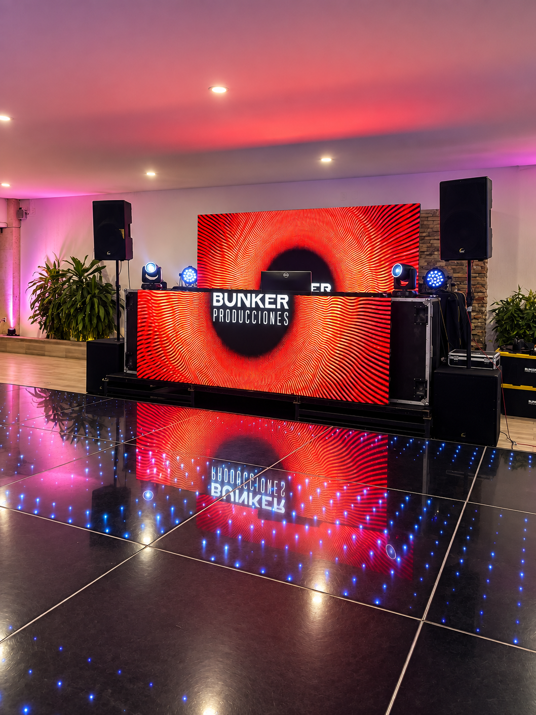 DJ Cabina LED